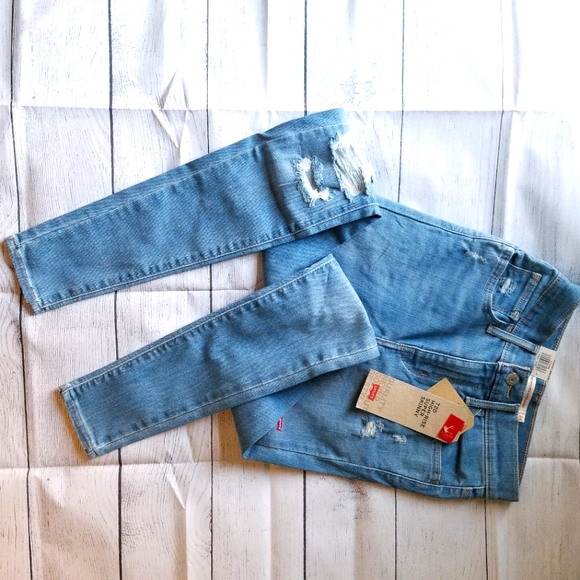 NWT Levi's High Rise Super Skinny Jeans - Picture 4 of 13